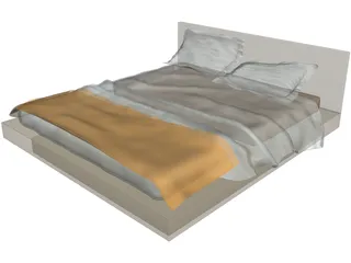 Bed 3D Model preview