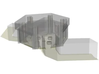 Star Wars Meditation Room 3D Model preview