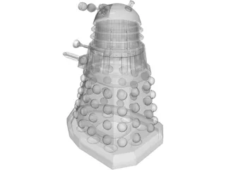 Dalek 3D Model preview
