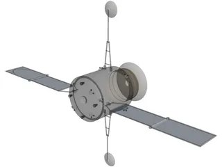 Satellite 3D Model preview