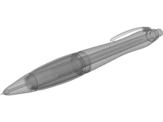 Pen Cross 3D Model preview