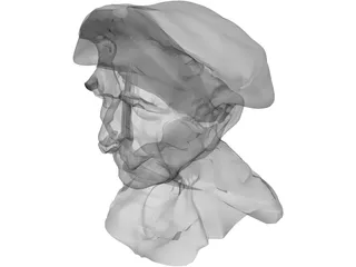 Peasant 3D Model preview