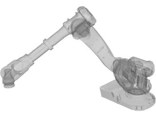 ABB IRB6650 Robot 3D Model preview
