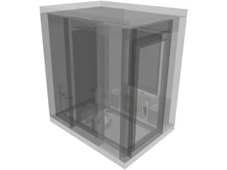 Bathroom 3D Model preview