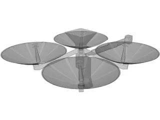 Antenna High Gain 3D Model preview