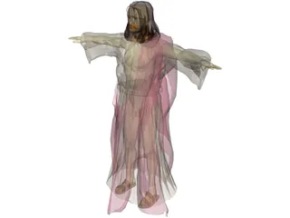 Jesus Christ 3D Model preview
