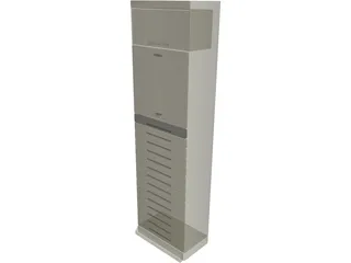 Samsung Powerful 7100 Aircon 3D Model preview