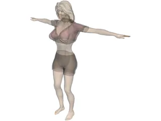 Woman 3D Model preview