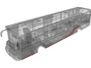 Credo EN 12 Bus Body 3D Model preview