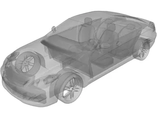 Mercedes-Benz S-Class (2006) 3D Model preview