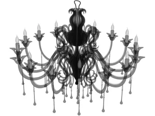 Ceiling Light 3D Model preview