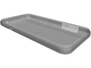 HTC EVO 3D Smartphone 3D Model preview