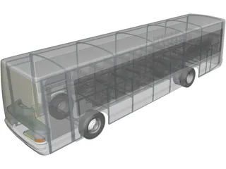 Optare Coach 3D Model preview