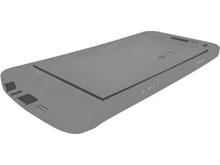 Galaxy Nexus Mobile Phone 3D Model preview