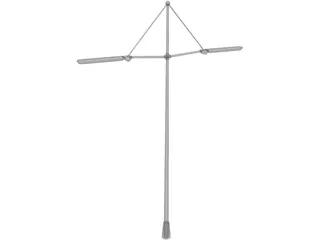 Street Light 3D Model preview