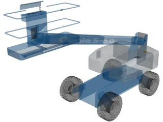 Manlift 3D Model preview