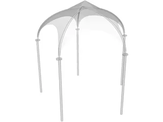 Tent 3D Model preview