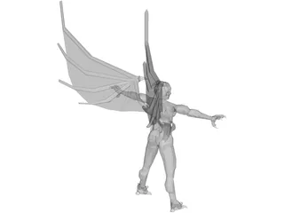 Monster 3D Model preview