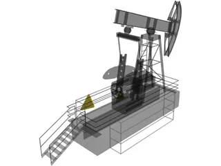 Oil Rocker 3D Model preview