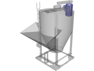 Mixer 3D Model preview