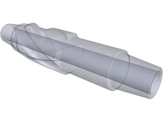 Down Hole Drill Stabilizer 3D Model preview