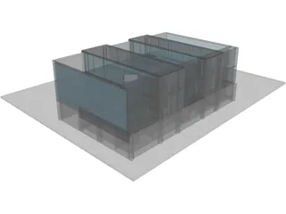 Modern House 3D Model preview