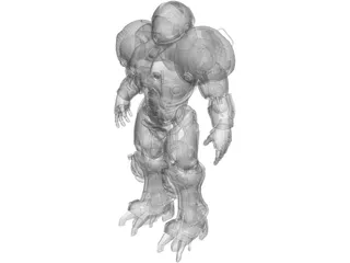 Spacesuit 3D Model preview