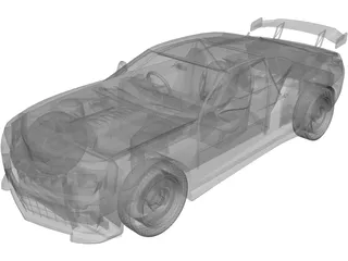 Chevrolet Camaro SS 3D Model preview