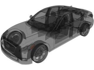Infiniti M56S 3D Model preview