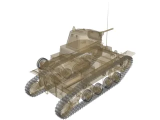 Fiat Ansaldo L6-40 3D Model preview