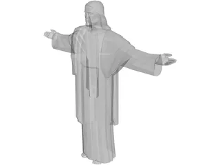 Christ the Redemer 3D Model preview