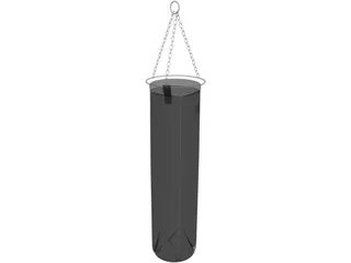 Punching Bag 3D Model preview