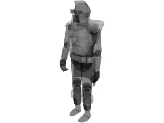 Cylon 3D Model preview