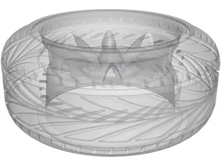 Wheel Compomotive ML 9x15 ET0 3D Model preview