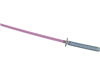 Katana 3D Model preview