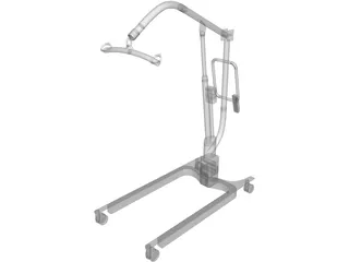 Patient Body Lift 3D Model preview