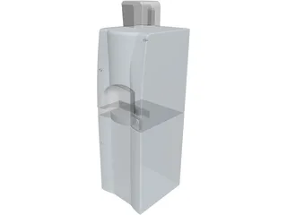 Brio Coffee Vending Machine 3D Model preview