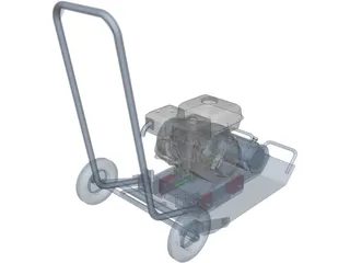 Vibrating Plate 3D Model preview