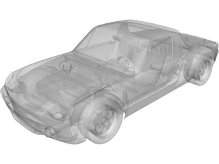 Porsche 914/6 3D Model preview