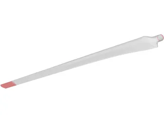 Wind Turbine Blade 3D Model preview