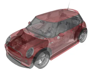 Mini Cooper S 3D Model preview