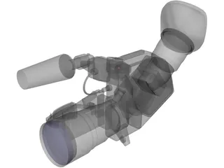Canon XL1 Camcorder 3D Model preview