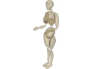 Mannequin 3D Model preview