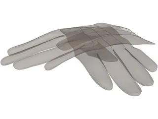 Gloves 3D Model preview