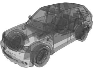 Range Rover Sport HAMANN 3D Model preview