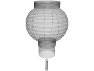 Chinese Lantern 3D Model preview