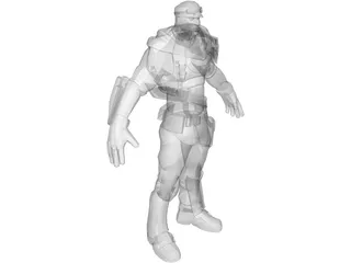 Roland 3D Model preview