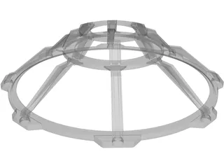 Speaker Cone 3D Model preview