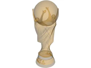 FIFA World Cup Trophy 3D Model preview