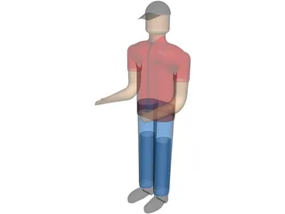Workman 3D Model preview